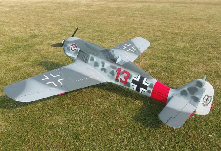 FW-190 Focke Wulf, Unpainted, Top RC Model – Gator RC