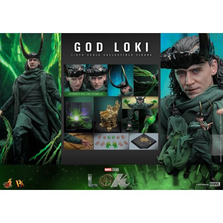 Buy Hot Toys Marvel: Loki - God Loki 1:6 Scale