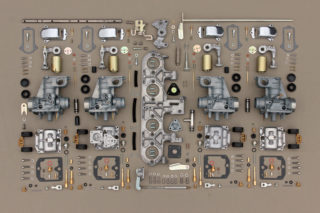 Kawasaki KZ650 cafe-racer. Carburetors: exploded view. – Gazzz Garage