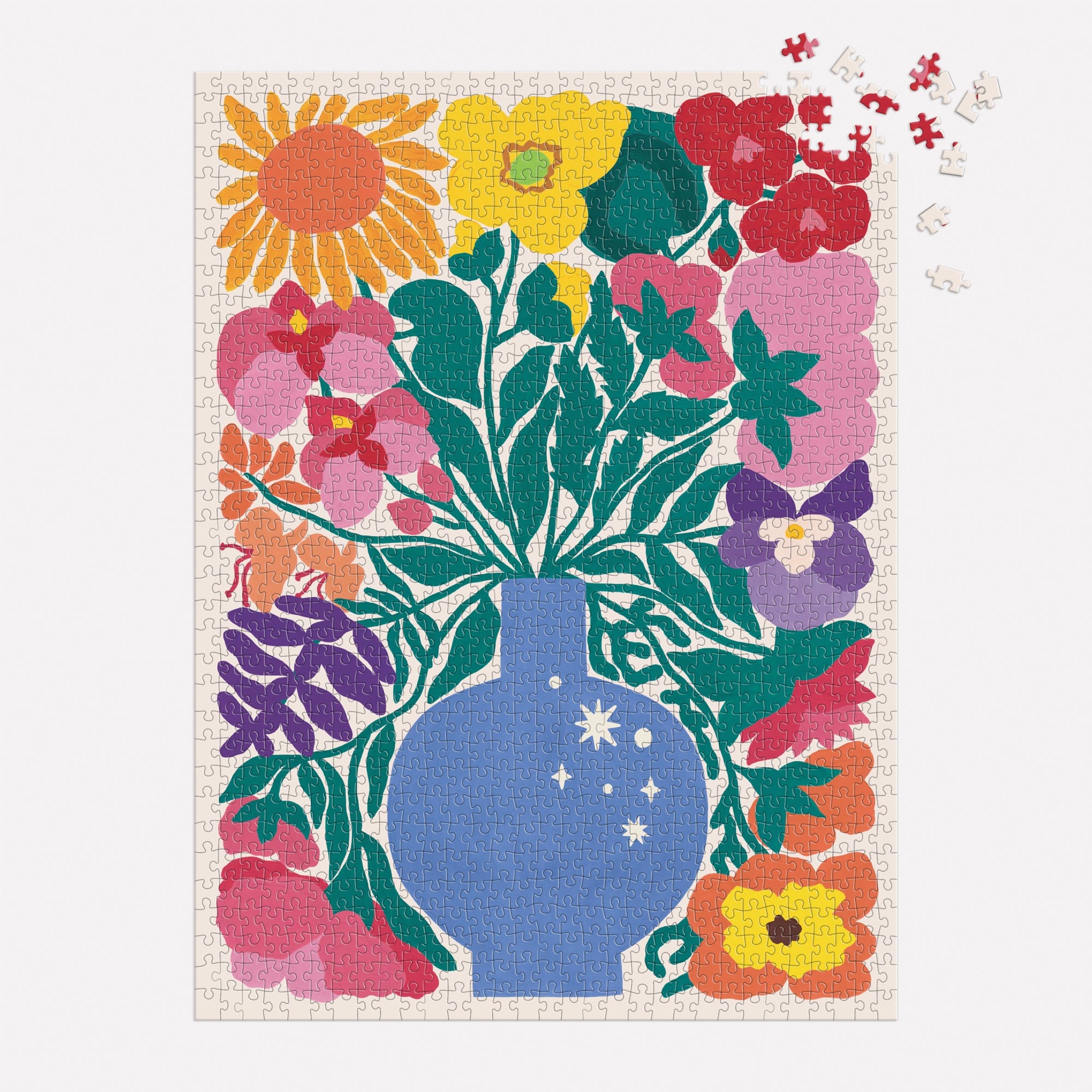 Zodiac Flowers 1000 Piece Puzzle – Galison