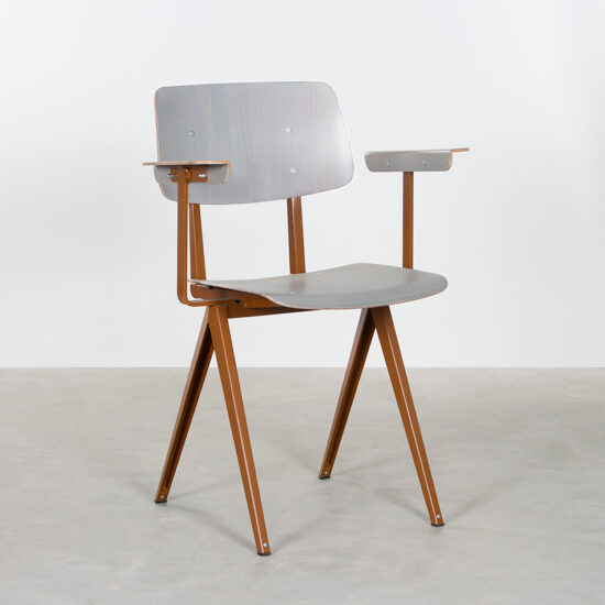 S16 Chair Beige Red / Brown | Galvanitas Compass Collection