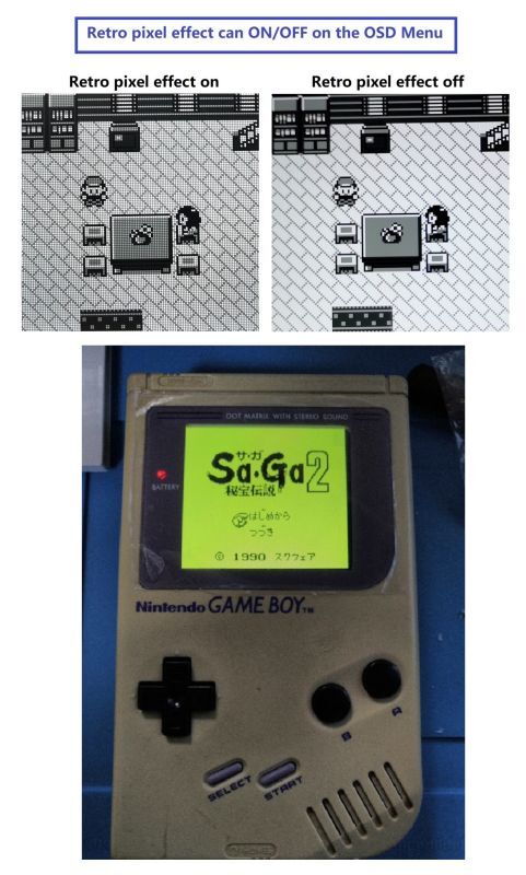 SRPJ] 初代GB(DMG)用バックライトIPS液晶キット - Gamebank-web.com