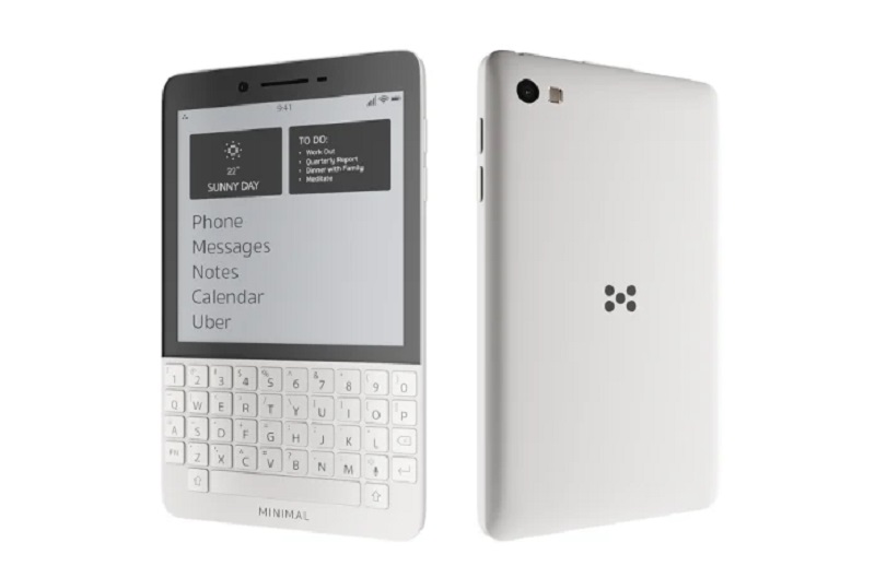 物理QWERTYキーボードとE-Ink電子ペーパーを搭載した変態スマホ