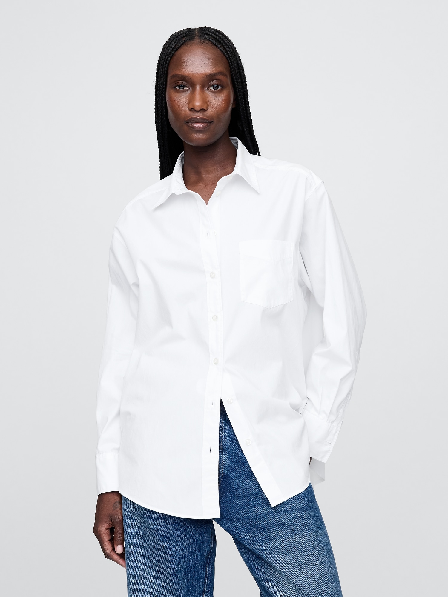 Organic Cotton Oversized Shirts | Gap