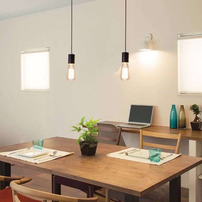 KURO ペンダントライト 1灯 食卓照明｜ダクトレール用｜照明の