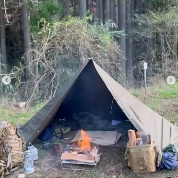 軍幕って知ってる？】男心くすぐる！変幻自在のキャンプスタイルが