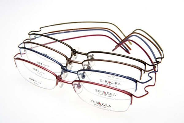 眼鏡市場の軽量メガネ「ZEROGRA（ゼログラ）」に新モデル登場 - メガネ