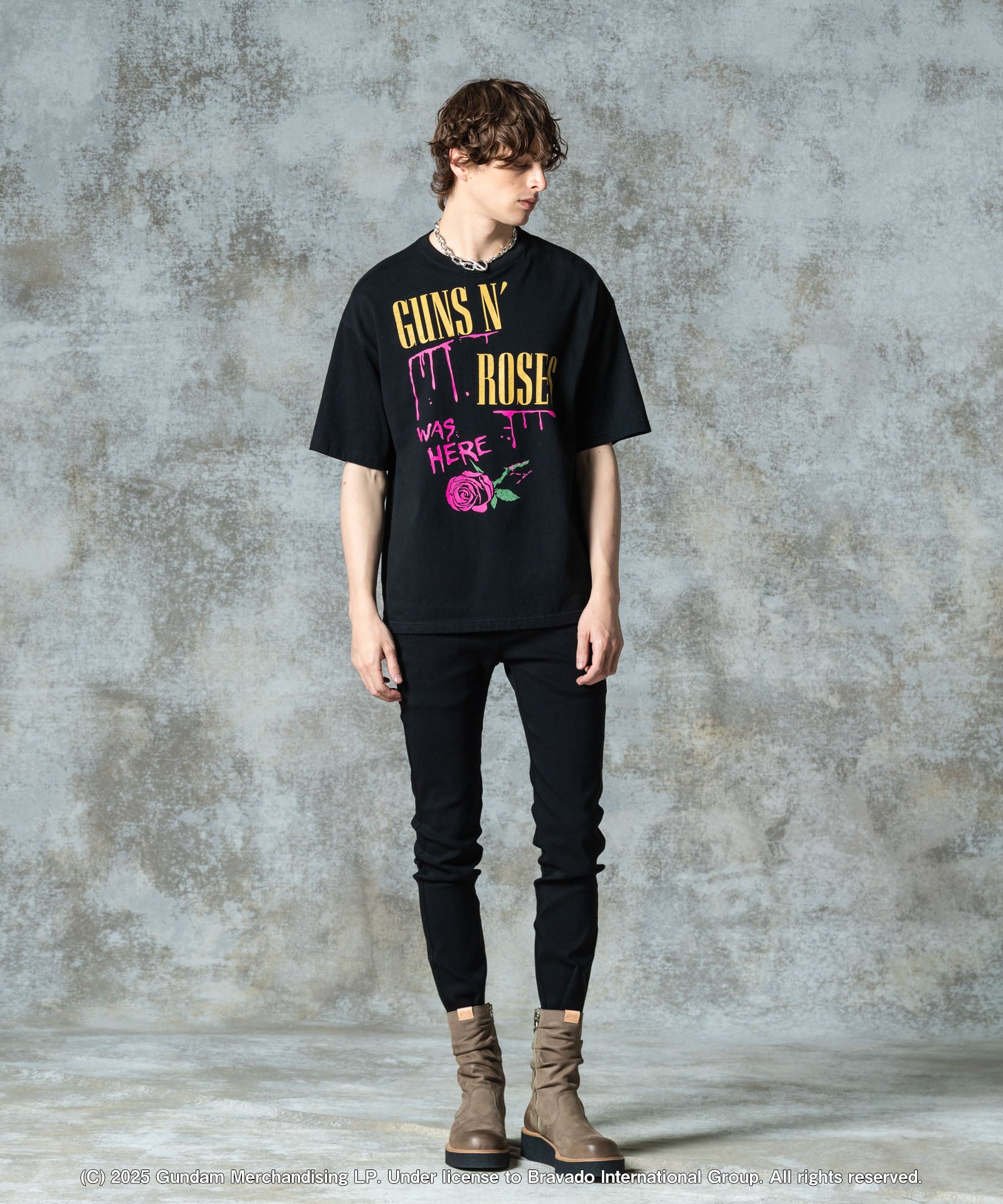 GB0325/CS01 : GUNS N' ROSES Graffiti T-Shirt / ガンズアンド