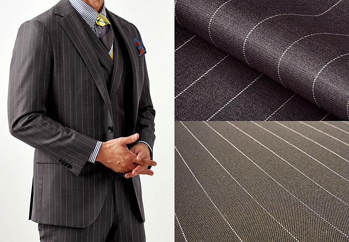 グレーストライプスーツの着こなし方 - ENJOY ORDER Magazine