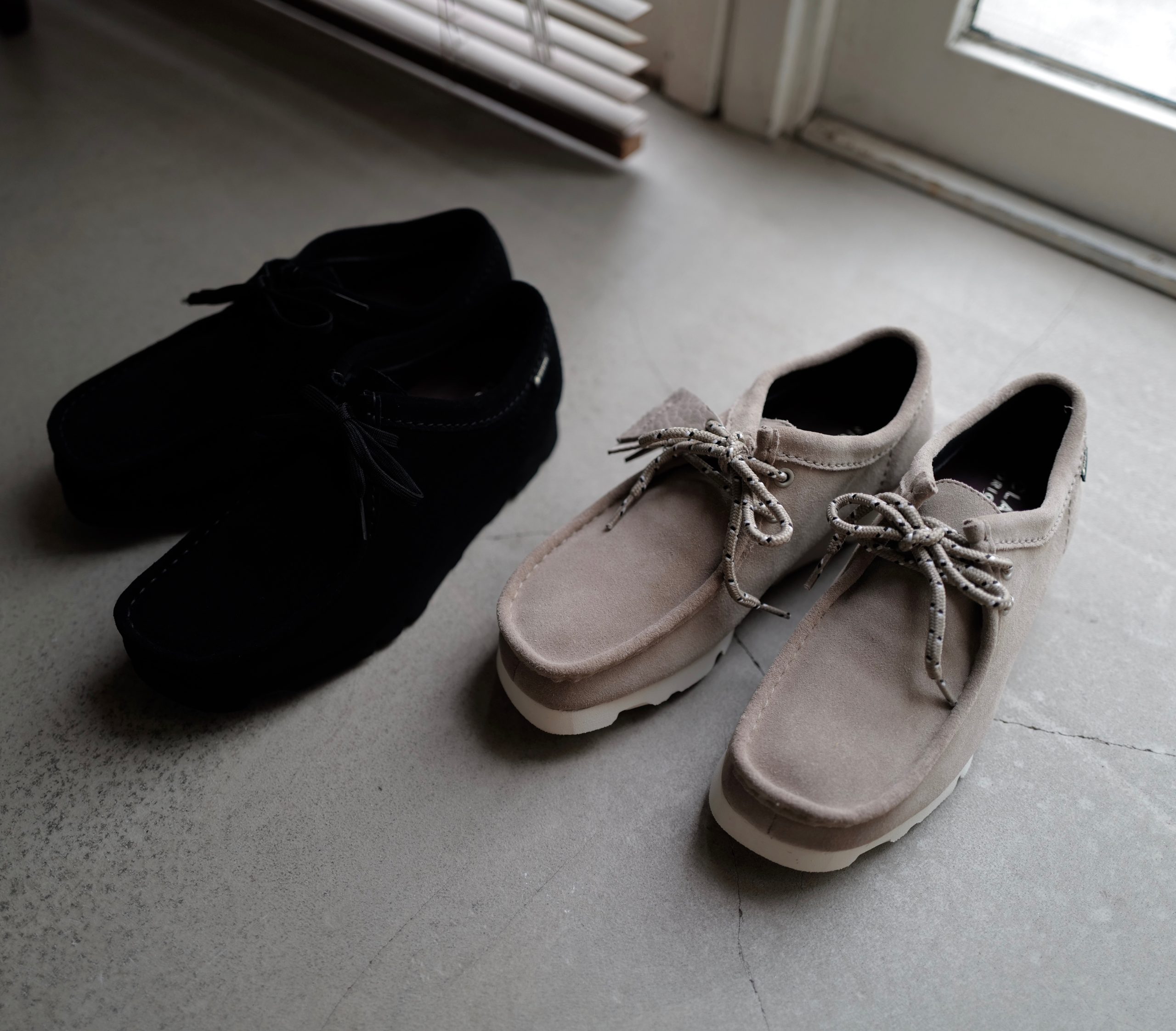 Clarks/クラークス】から雨にも負けない「Wallabee/ワラビー」Gore-tex