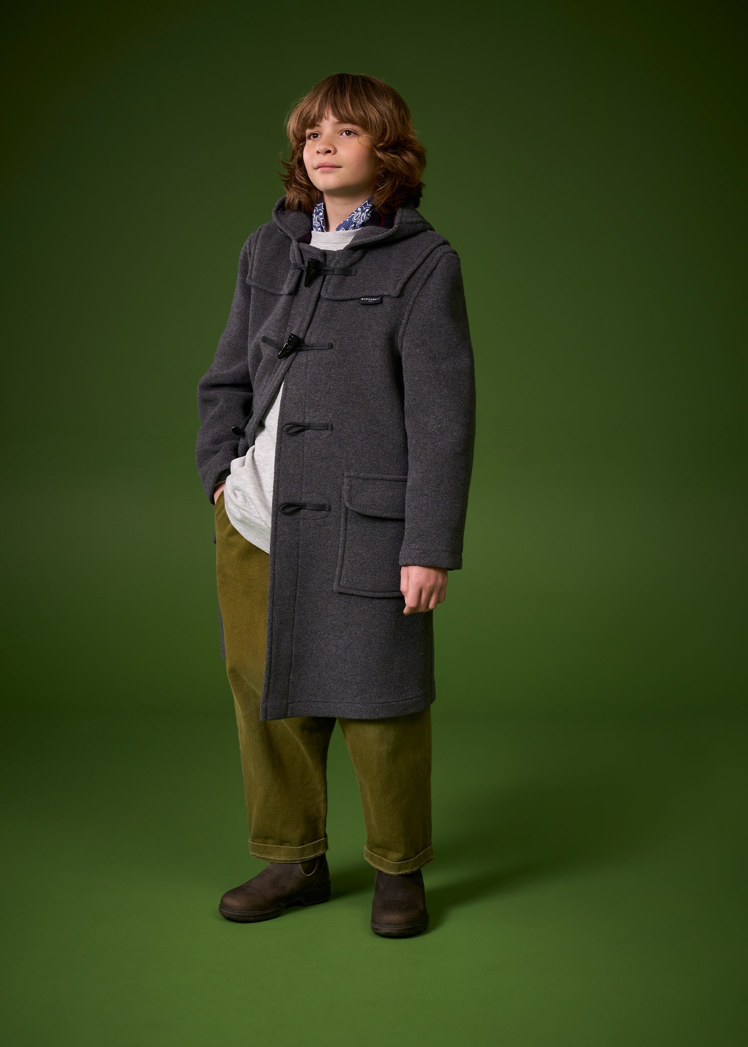 Children's Original Duffle Coat Black | Gloverall
