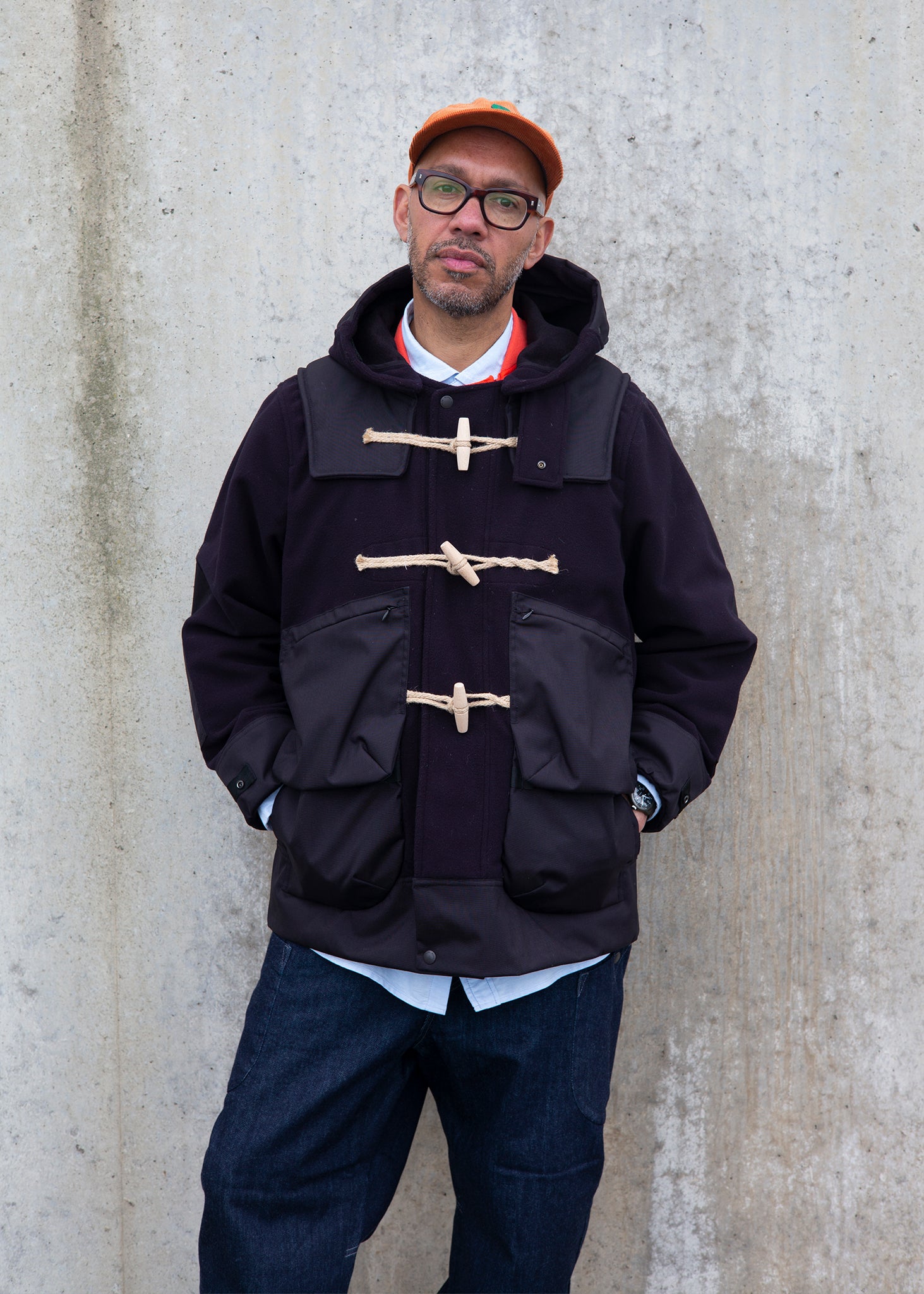 Men's Gloverall x Norbit Mid-Length Monty Duffle Coat | Gloverall