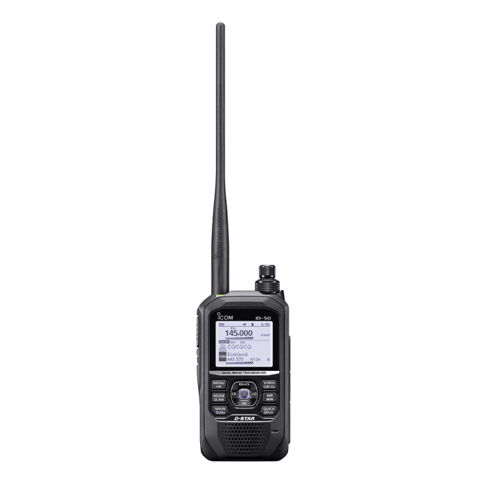 Buy Icom ID-50A VHF/UHF D-Star Handheld Transceiver | Dual Band