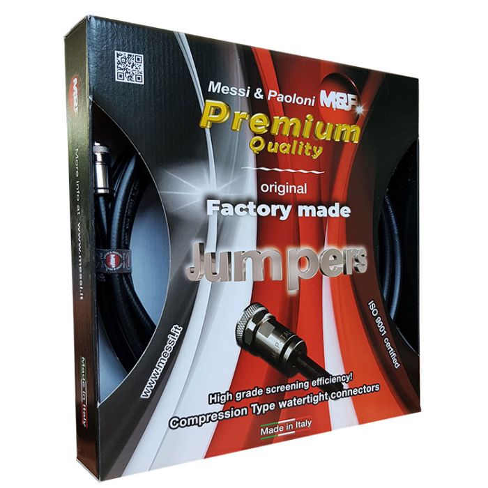 Messi and Paoloni UltraFlex 7 PL-259 Coax Cable 18ft | GigaParts.com