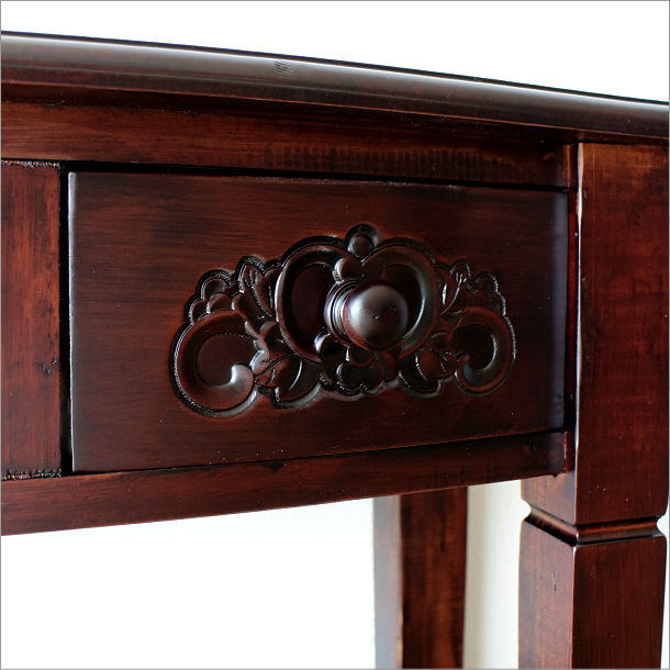 アンティーク 家具 棚 シェルフ コンソールテーブル 電話台 サイド