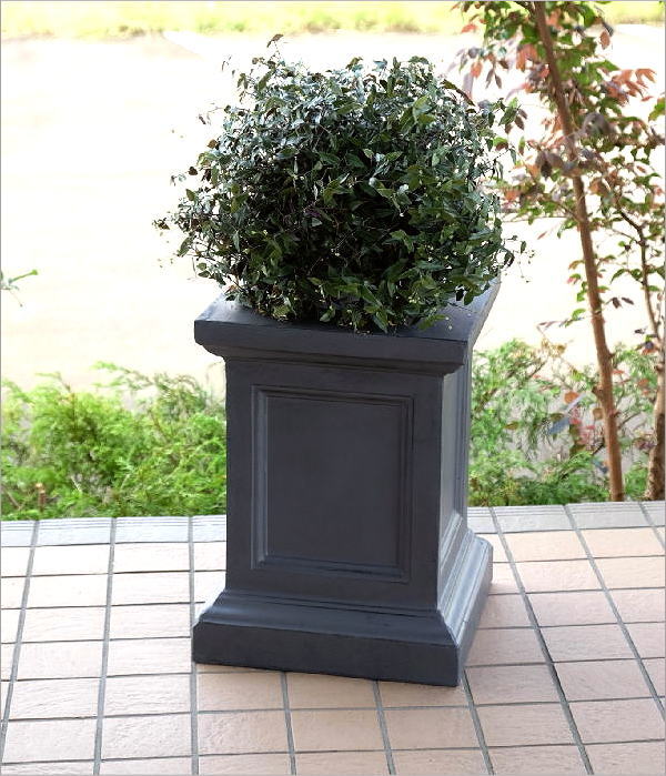 ガーデンコラム ガーデニング 置物 オブジェ おしゃれ 軽量 シンプル