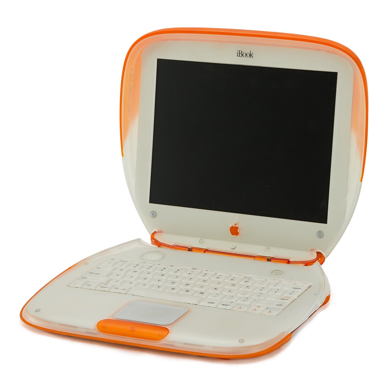 Orange Apple iBook Laptop - Gil & Roy Props
