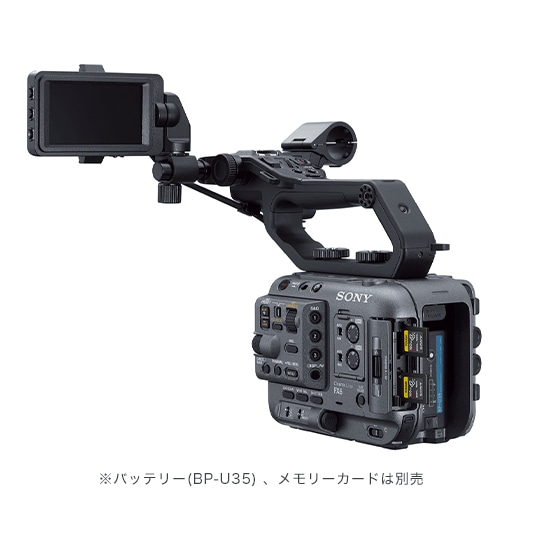 SONY(ソニー) FX6 CinemaLineカメラ ボディ ILME-FX6V(ボディ): カメラ