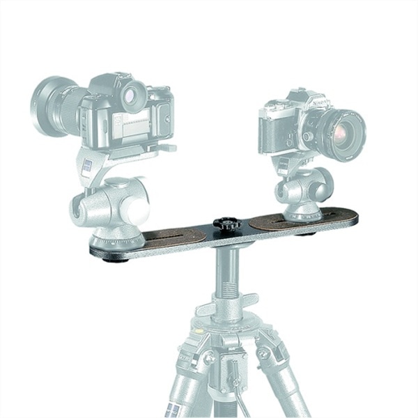 GITZO(ジッツオ) ダブルプラットフォーム G1539: 三脚・一脚・雲台 銀