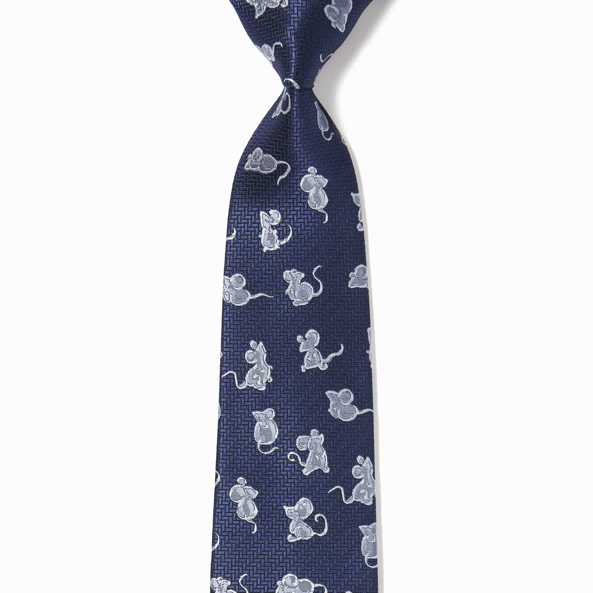 ライト・インク・ねずみ(ネイビー): ネクタイ | 銀座田屋