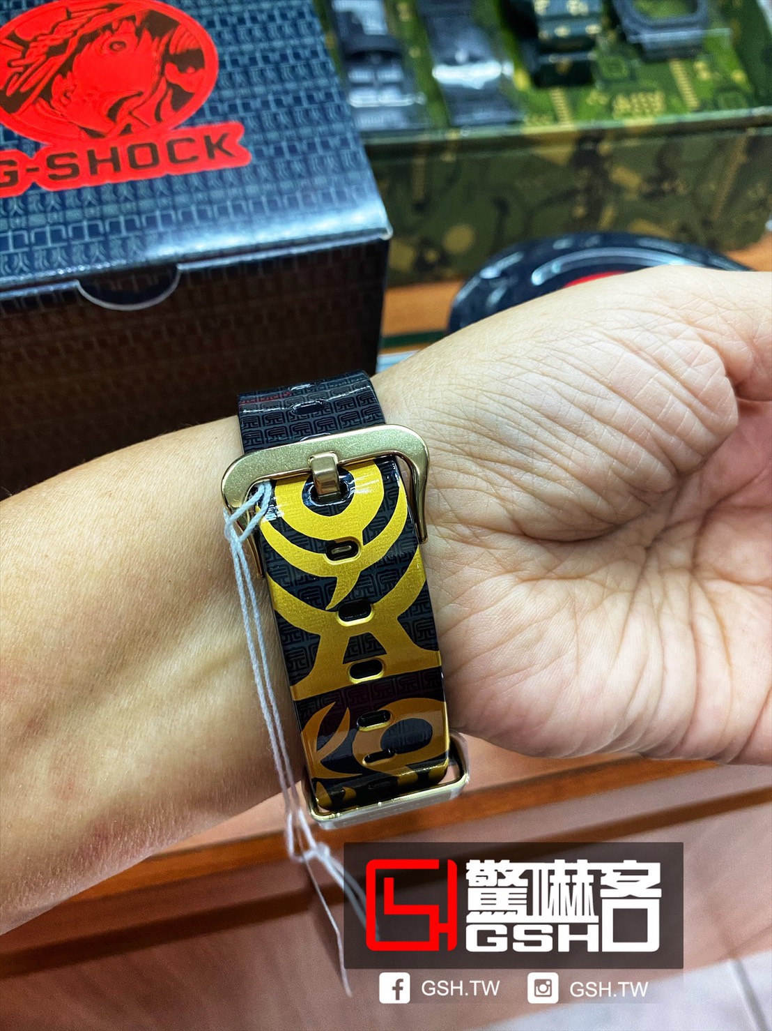 限量五虎將智威並昭—馬超「金」GW-B5600SGM-1 - 驚嚇客