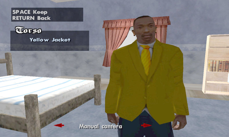 GTA San Andreas Carl Johnson New Suit Tie Style Mod - GTAinside.com