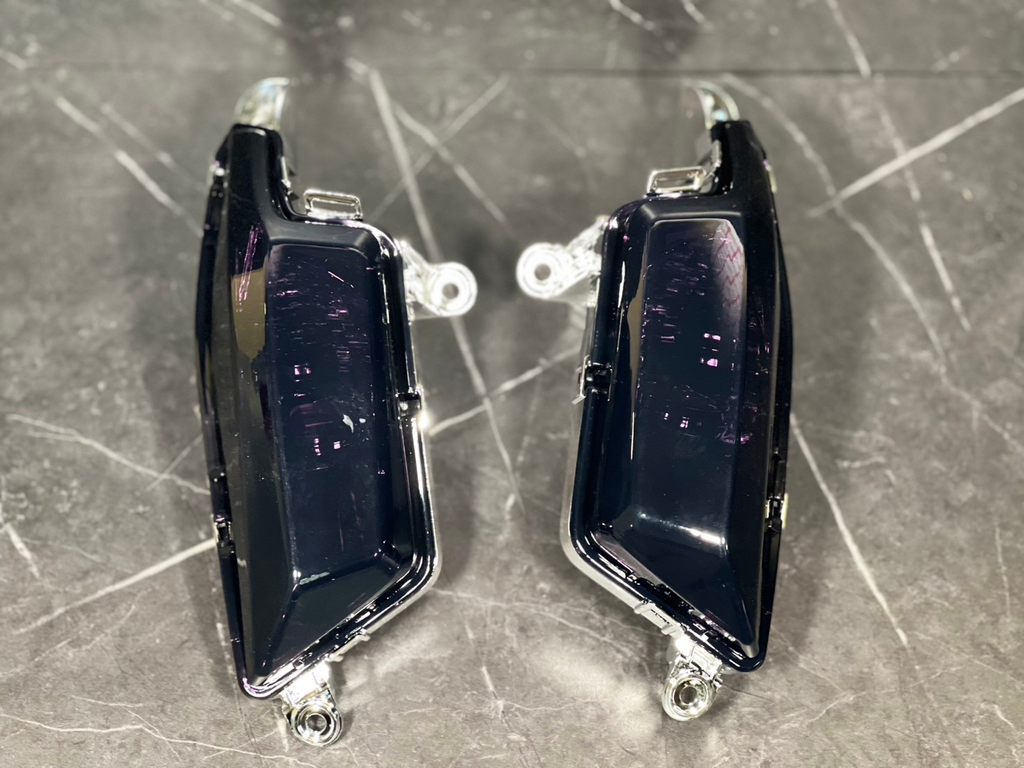 4型シグナスX用フロントウインカーレンズ｜オレンジ・レッド・スモーク