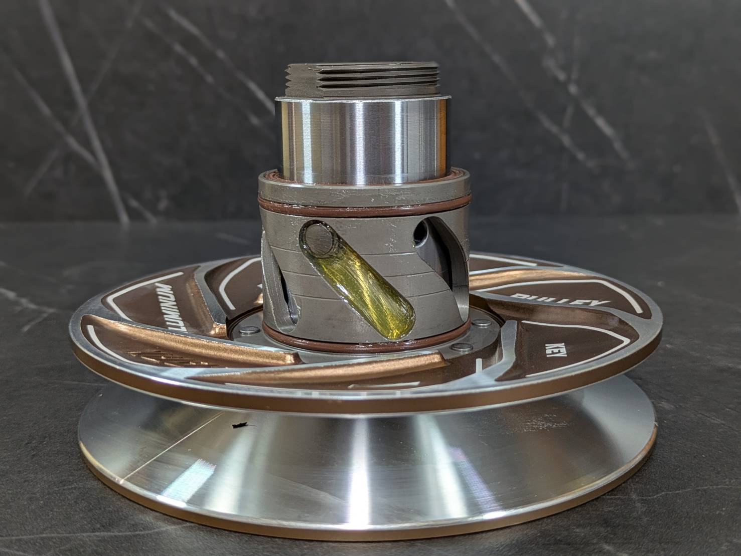 シグナスX 1〜5型対応 アルミドリブンプーリー｜SCRK製で駆動系強化！