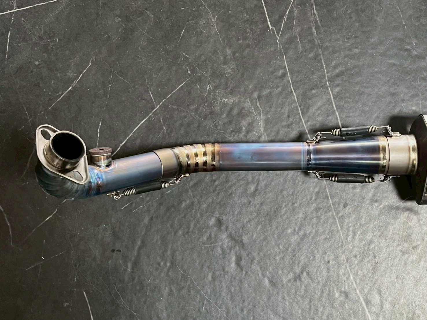 ホットラップ HOTLAP×KN チャンピオンマフラー チタン｜シグナスx