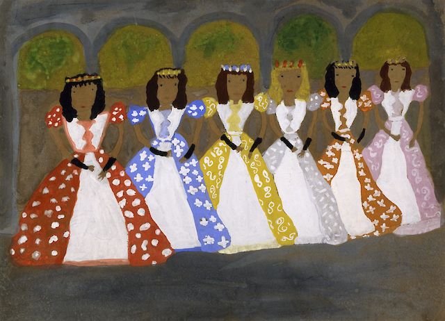 Girls in the Arches | Work of art | Peggy Guggenheim Collection