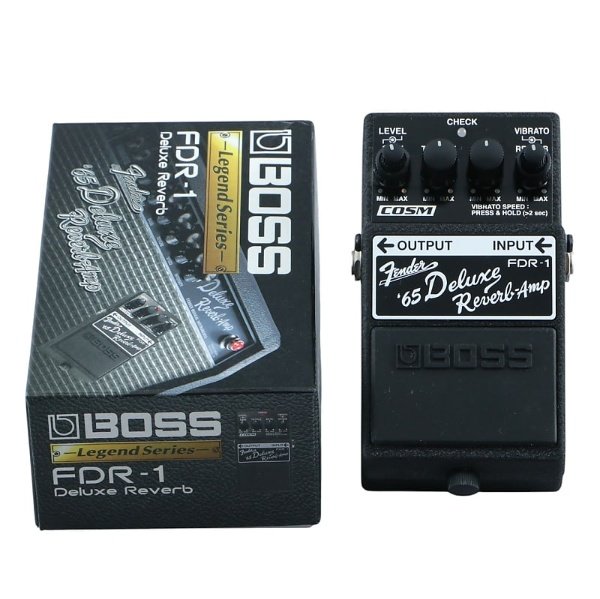 Boss FDR-1 Fender '65 Deluxe Reverb Pedal Settings - Guitar Chalk