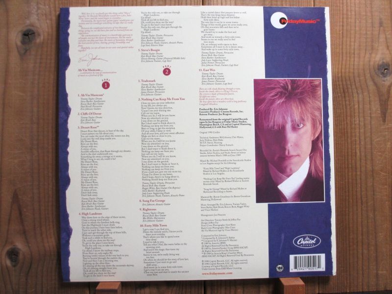 Eric Johnson / Ah Via Musicom - Guitar Records