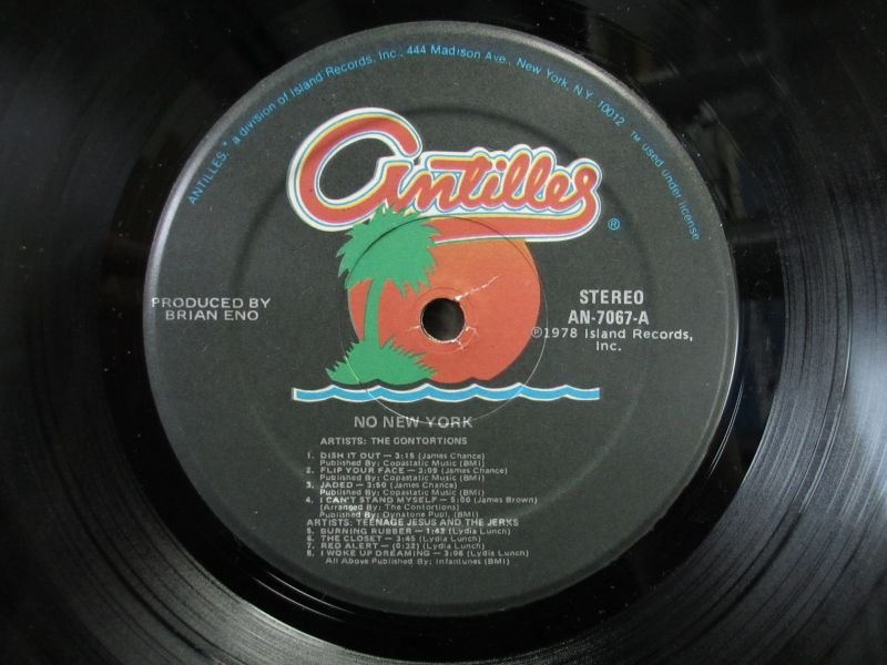 V.A. / No New York - Guitar Records