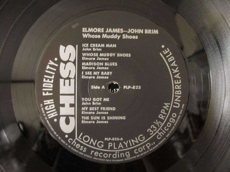 Elmore James - John Brim / Whose Muddy Shoes - Guitar Records