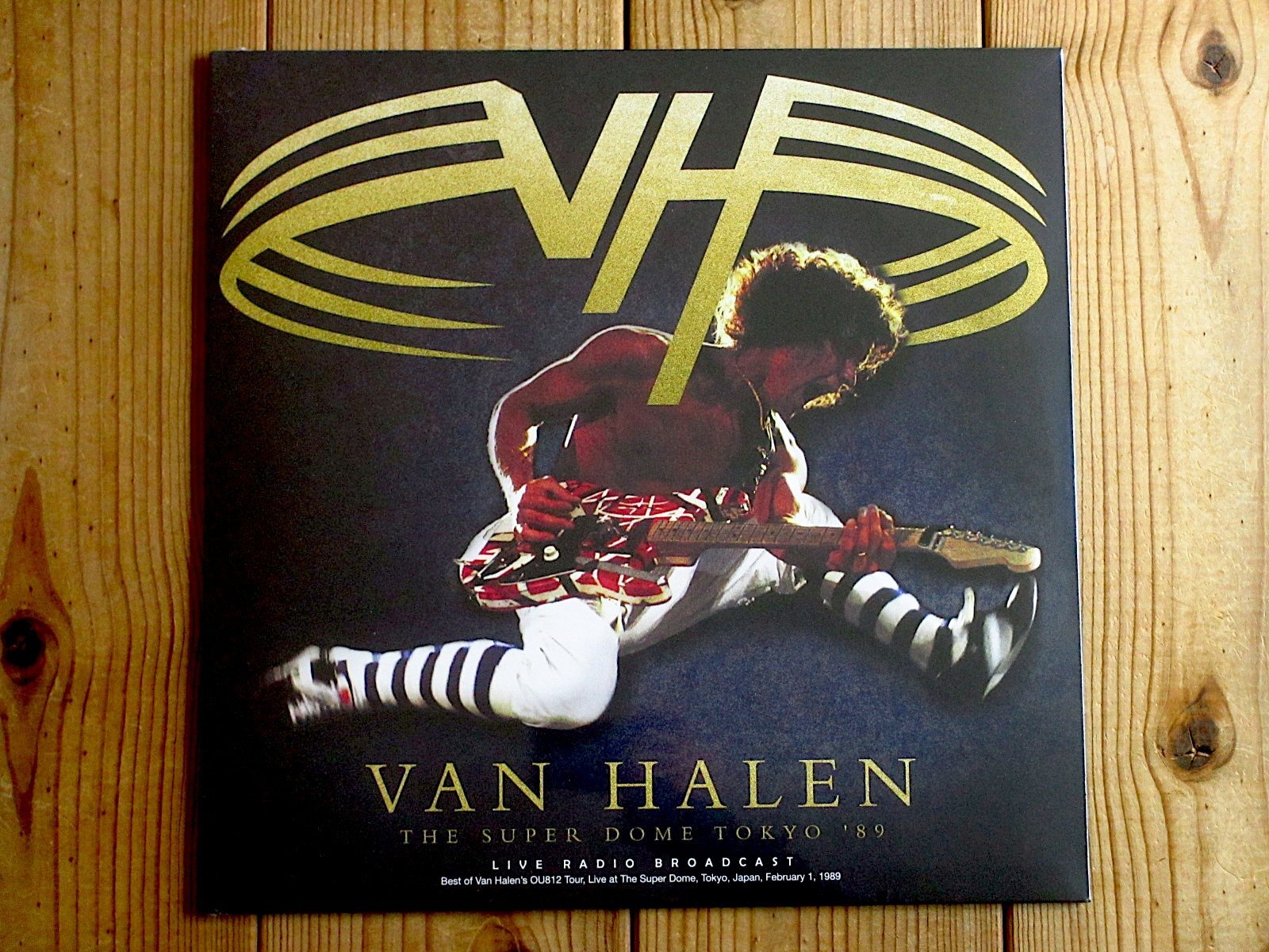今や入手困難！ヴァンヘイレン1989年東京ドームでの貴重アナログ盤