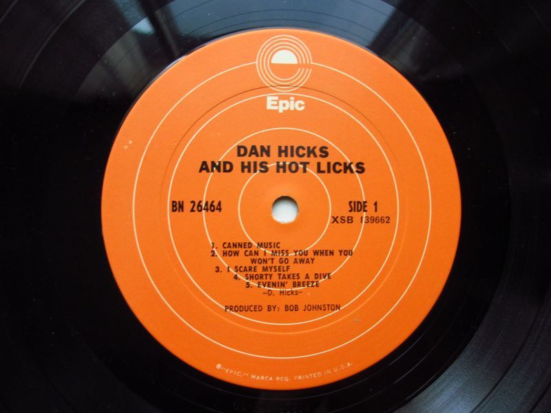 Dan Hicks & His Hot Licks / Original Recordings - Guitar Records