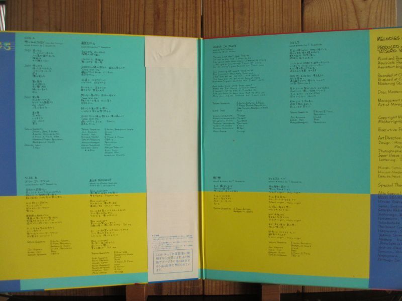 山下達郎 / Melodies - Guitar Records