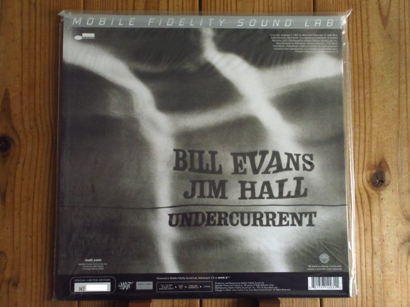 ジムホールとビルエヴァンスのデュオ名盤が高音質MFSLアナログ盤で入荷
