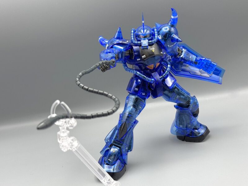 新商品紹介】「MG 1/100 グフ Ver.2.0 [クリアカラー]」レビュー