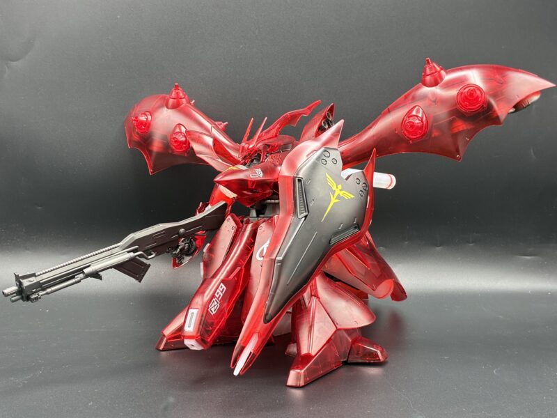 新商品紹介】「HG 1/144 MSN-04Ⅱ ナイチンゲール [クリアカラー