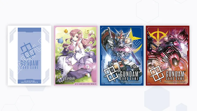 オフィシャルカードスリーブ 01 | GUNDAM CARD GAME 公式サイト