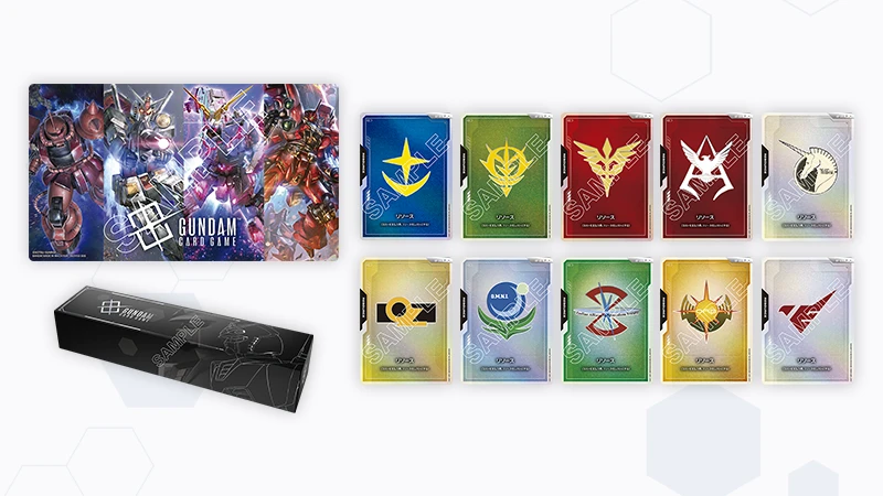 オフィシャルグッズセット01 FIRST COMBAT | GUNDAM CARD GAME 公式サイト