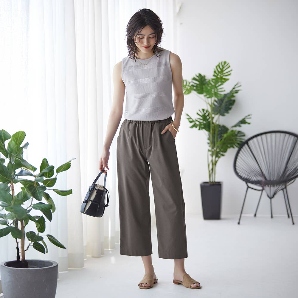 セミワイド】ドライタッチパンツ【SALE】 FTXL13 :レディース パンツ