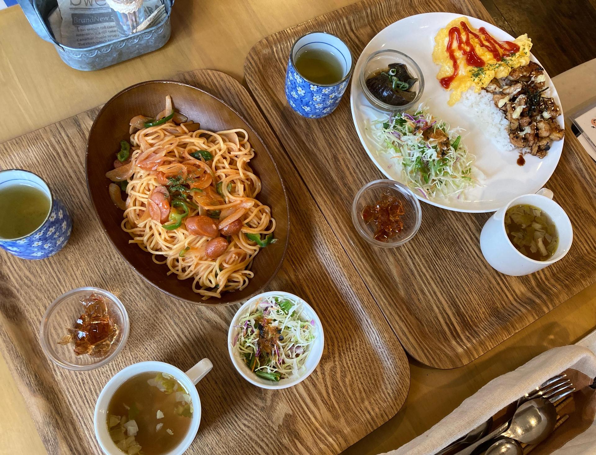 高知市ランチ】ランチセットの種類が多め！お子様メニューもある『お茶