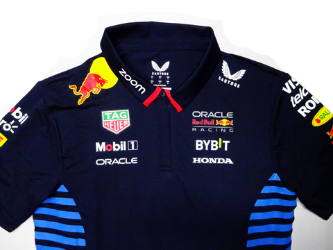 2024 レッドブル・レーシング チーム支給品 レースポロシャツ サイズM