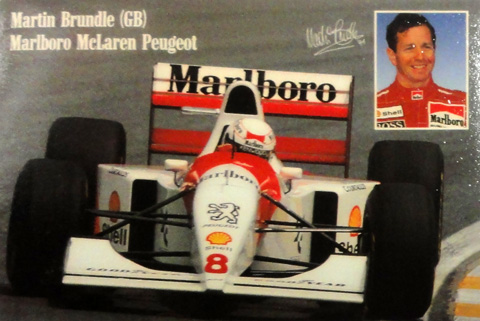 1994 M．ブランドル マクラーレン・プジョー MP4/9 マルボロ発行