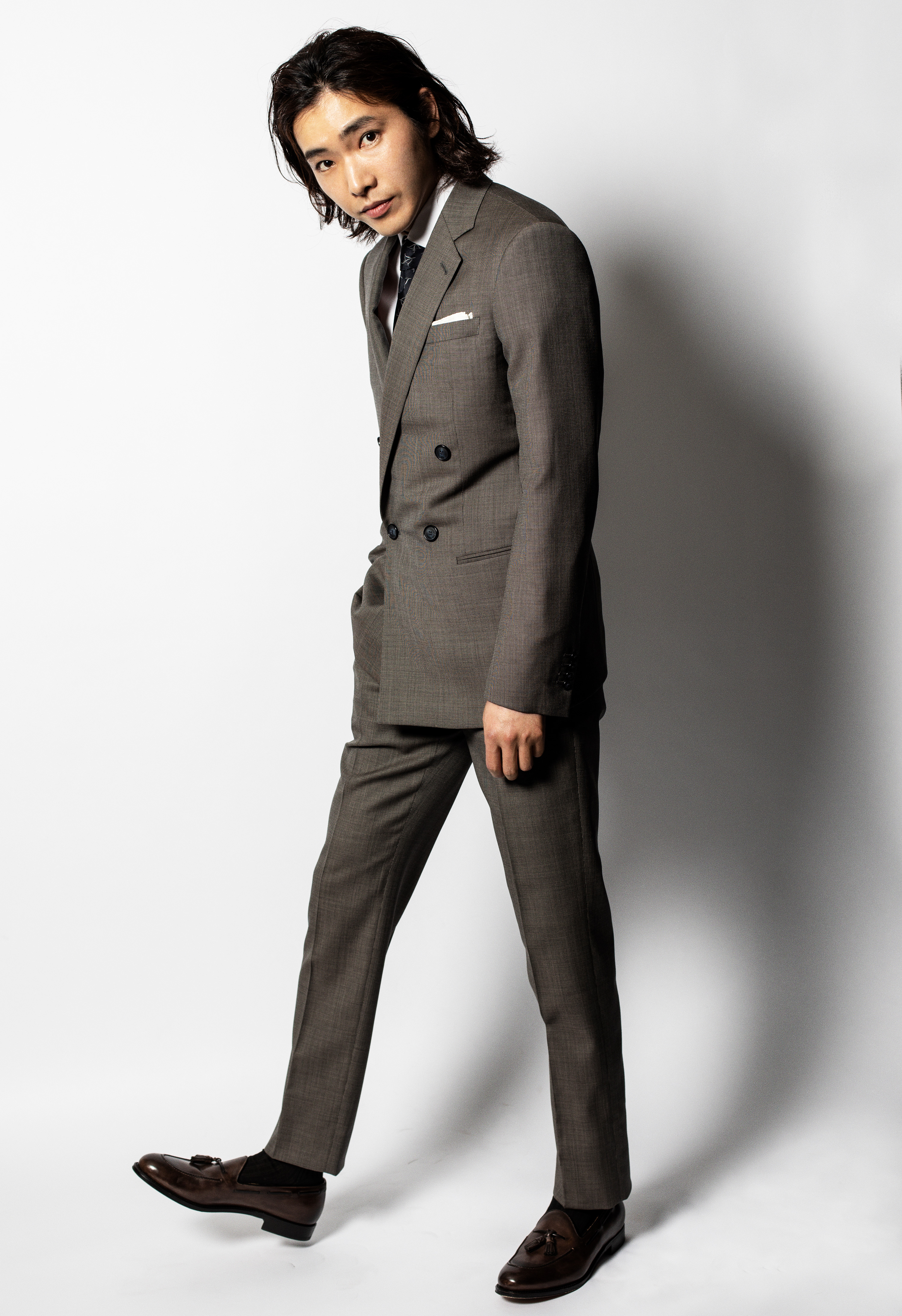 柄本佑がつくったジョルジオ アルマーニのオーダースーツ。あなたなら
