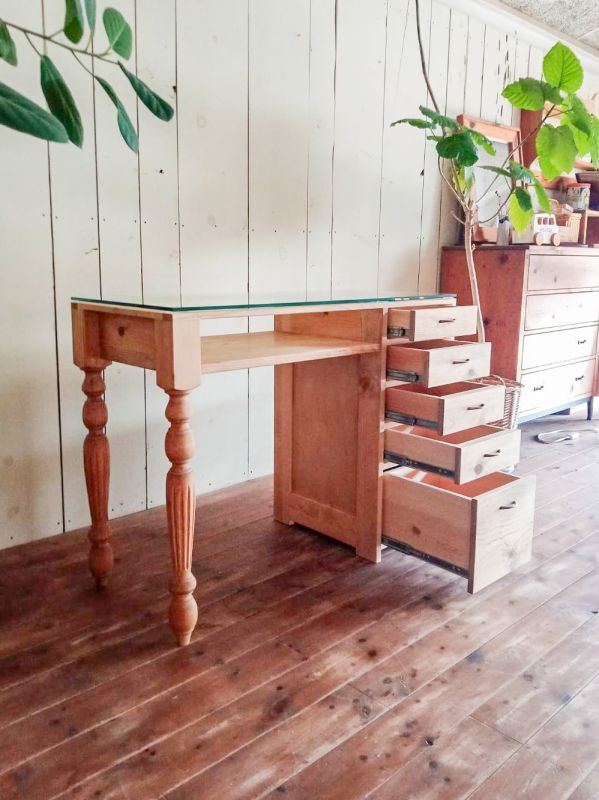 うみちゃん、オーダーメイドページ 新生活を彩る/古材風/カウンター