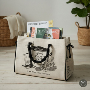 復刻エコバッグ（2015イラスト・ポット）｜GRAND・FOOD・HALL