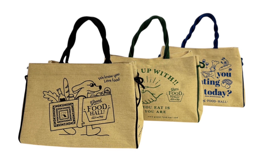 紀ノ国屋×グラホのコラボエコバッグ新登場！｜GRAND・FOOD・HALL